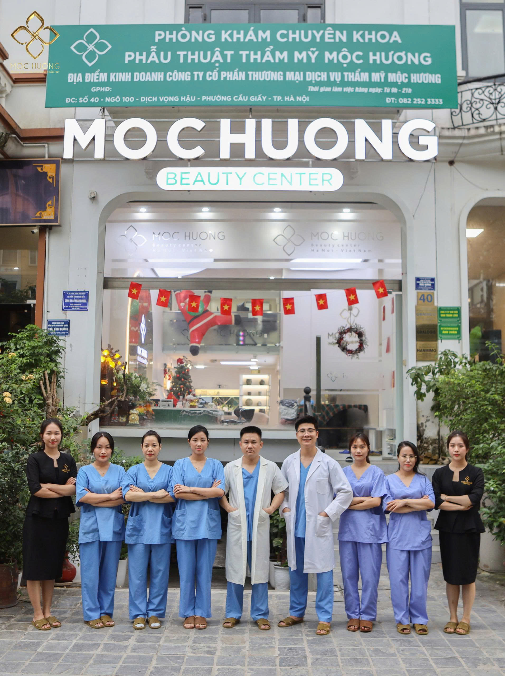 CÔNG TY CỔ PHẦN THƯƠNG MẠI DỊCH VỤ THẨM MỸ MỘC HƯƠNG